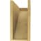 Ekena Millwork 8"W x 24"D x 16"H Classic Concord Rough Cedar Woodgrain TimberThane Corbel, Primed Tan CORUR08X24X16CONRCPR - alternate 5